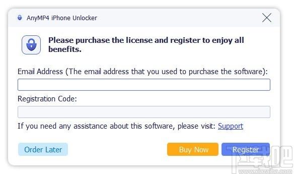 AnyMP4 iPhone Unlocker下载,iPhone手机解锁工具,加密解密,密码删除
