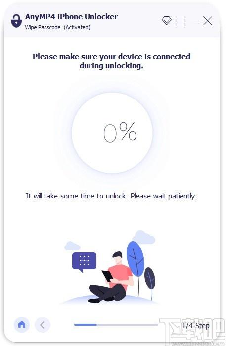 AnyMP4 iPhone Unlocker下载,iPhone手机解锁工具,加密解密,密码删除
