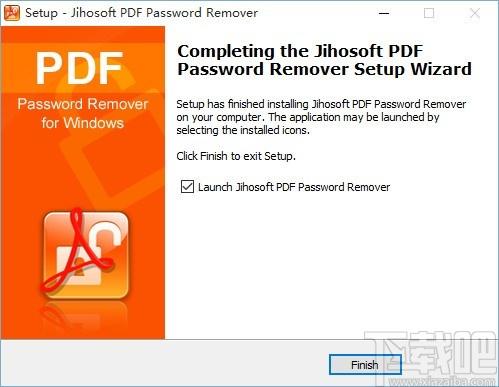 PDF密码删除,PDF解密,Jihosoft pdf Password Remover