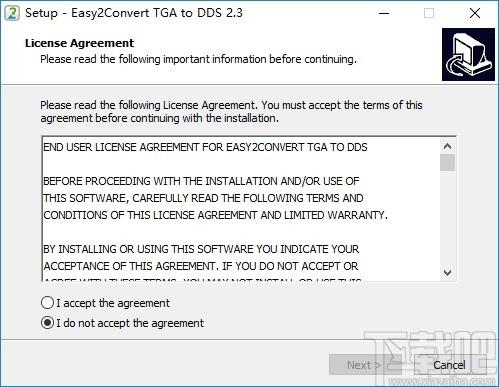 Easy2Convert TGA to DDS下载,TGA转DDS转换器,图片转换,格式转换