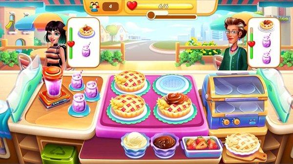 模拟小镇美食小游戏下载,模拟小镇美食,餐厅游戏,模拟游戏